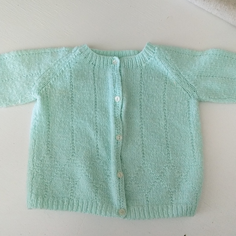 Vintage baby cardigan